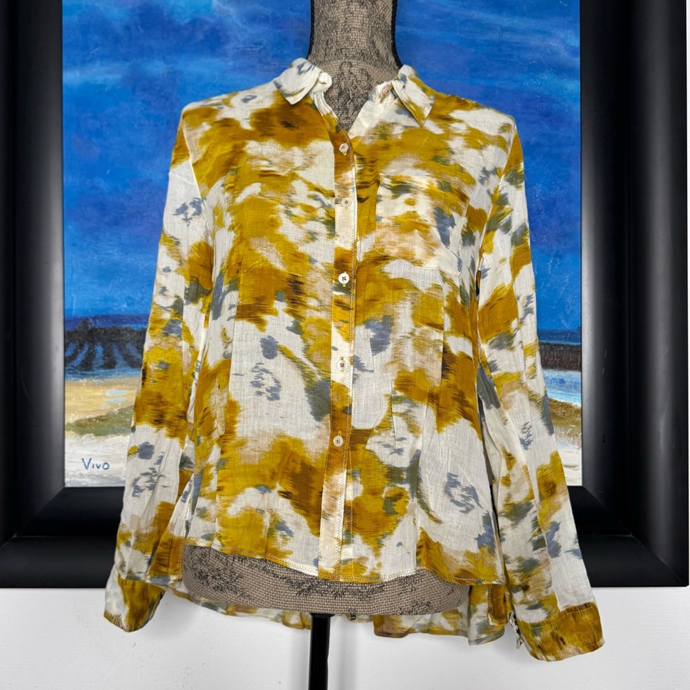 Holding Horses Anthropologie Arabel Button Down Shirt